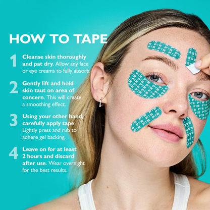 Peptide-Infused Eye & Face Tape